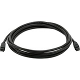 Monoprice 9-pin/ 9-pin BETA FireWire 800 - FireWire 800 Cable, 10FT, Black