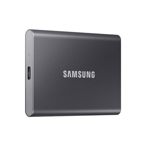 Samsung T7 MU-PC1T0T/AM 1 TB Portable Solid State Drive - External - PCI Express NVMe - Titan Gray