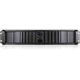 iStarUSA D-200SEA 2U Compact Stylish Rackmount Chassis with SEA Bezel - Rack-mountable - Black - Aluminum Alloy, SECC, Zinc-coated Steel - 2U - 4 x Bay - 0 - ATX, Micro ATX, Mini ITX Motherboard Supported - 4 x Fan(s) Supported - 2 x External 5.25" Bay - 3x Slot(s) - 2 x USB(s)
