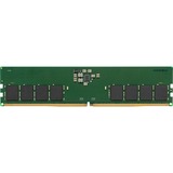 Kingston 16GB DDR5 SDRAM Memory Module - For Desktop PC - 16 GB - DDR5-5600/PC5-44800 DDR5 SDRAM - 5600 MHz Single-rank Memory - CL46 - 1.10 V - Non-ECC - Unbuffered - 288-pin - DIMM - Lifetime Warranty