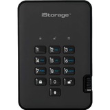 iStorage diskAshur2 HDD 2 TB | Secure Portable Hard Drive | Password Protected | Dust/Water-Resistant | Hardware Encryption IS-DA2-256-2000-B