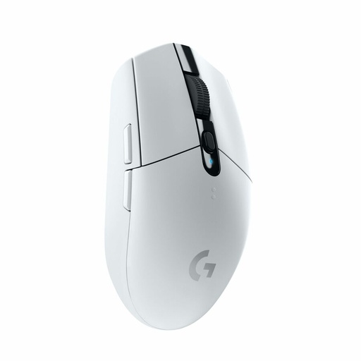 Logitech G305 LIGHTSPEED Wireless Gaming Mouse, HERO Sensor, 12,000 DPI, 6 Programmable Buttons, White