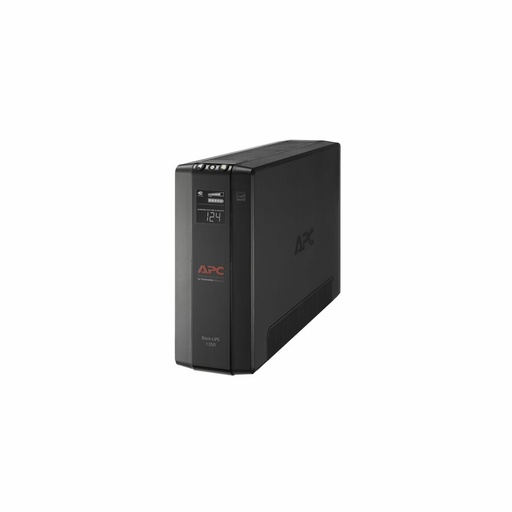 APC Back-UPS 1350, Compact Tower, 1350VA, 120V, AVR, LCD, 10 NEMA outlets (5 surge)