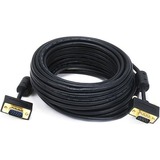Monoprice Super VGA Video Cable - 35 ft VGA Video Cable for Monitor, Video Device - First End: 1 x 15-pin HD-15 - Male - Second End: 1 x 15-pin HD-15 - Male - Gold Plated Connector - 30/32 AWG