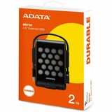 Adata HD720 AHD720-2TU31-CBK 2 TB Portable Hard Drive - 2.5" External - Black