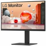 LG 27BA850-B 27" Class Webcam Full HD LCD Monitor - 16:9 - Textured Black