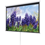 Draper Luma Manual Wall and Ceiling Projection Screen - 96" x 96" - Fiberglass Matt White - 136" Diagonal