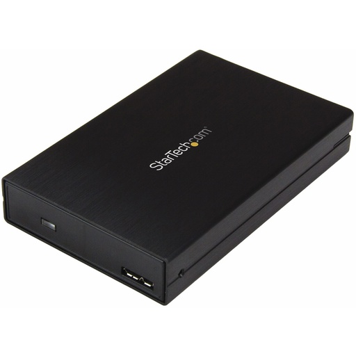 StarTech 2.5" USB-C Hard Drive Enclosure - USB 3.1 Type C - with USB-C and USB-A Cable - USB 3.0 HDD Enclosure