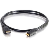C2G 10ft 4K HDMI to HDMI Mini Cable with Ethernet - High Speed - 60Hz - M/M