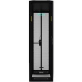 HPE 42U 600mmx1200mm G2 Enterprise Shock Rack - For Server, KVM Switch - 42U Rack Height - Black, Silver - 3000 lb Dynamic/Rolling Weight Capacity - 3000 lb Static/Stationary Weight Capacity