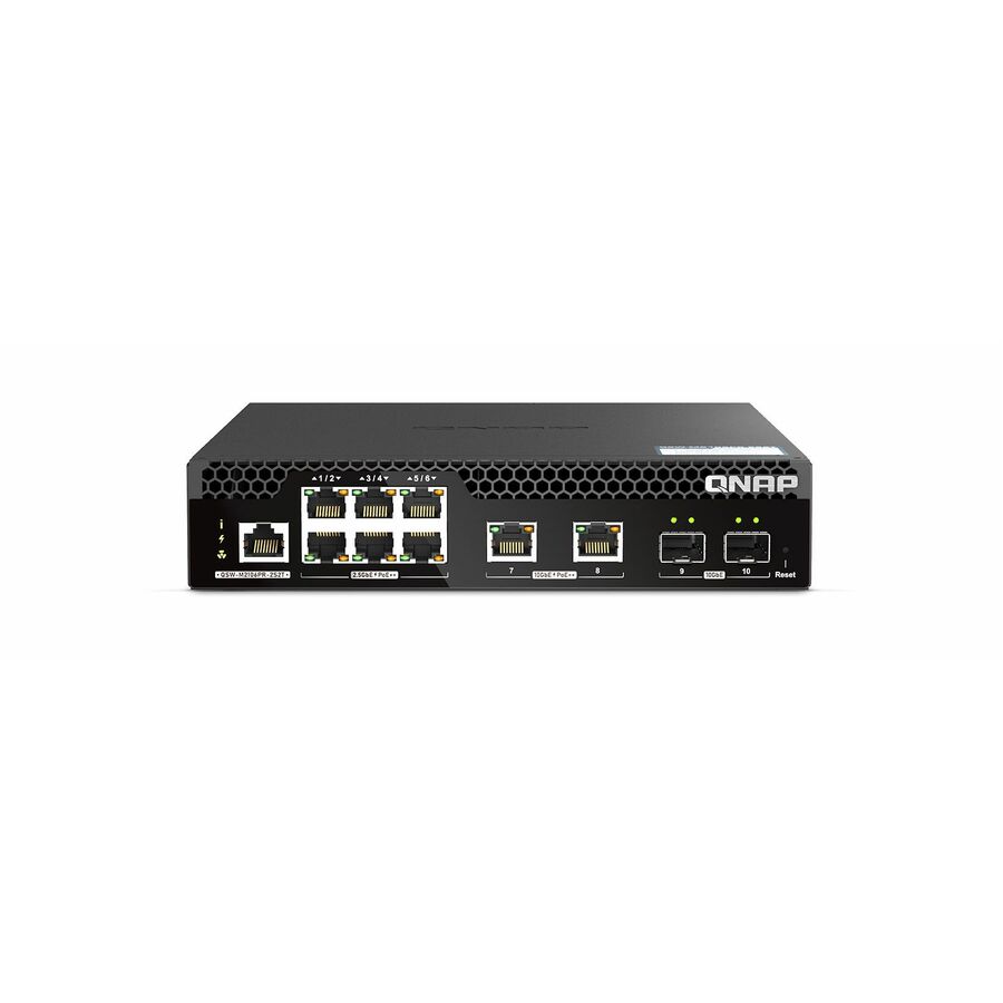 QNAP QSW-M2106PR-2S2T Ethernet Switch