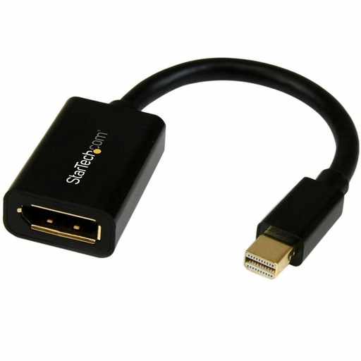 StarTech Mini DisplayPort to DisplayPort Adapter, 4K x 2K Video, Ultra HD Mini DP to DP Converter, mDP to DP 1.2 Adapter, Male/Female