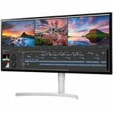 LG Ultrawide 34BK95U-W 34" Class WUHD LED Monitor - 21:9 - Black, Silver