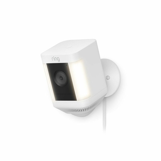 Ring Spotlight Cam Plus Outdoor Full HD Network Camera - Color - White