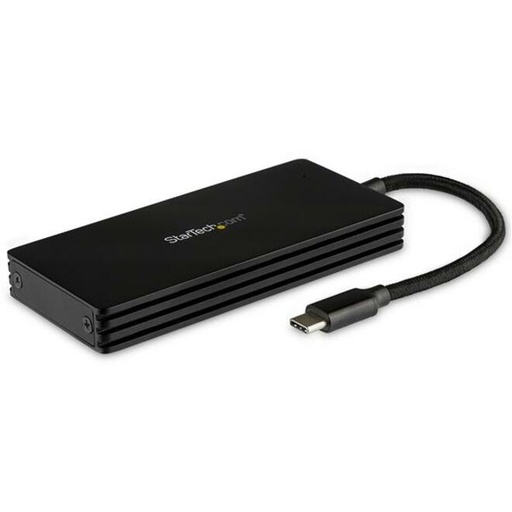 StarTech M.2 SSD Enclosure for M.2 SATA Drives - USB 3.1 Gen 2 - M.2 External Enclosure for USB-C Laptop - M.2 SATA USB Adapter
