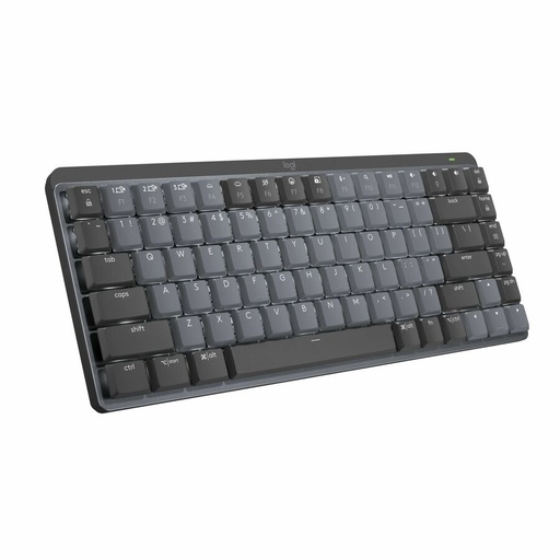 Logitech MX Mechanical Mini Wireless Illuminated Keyboard, Tactile Quiet Switches, Backlit, Bluetooth, USB-C