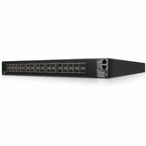 Mellanox Spectrum-2 SN3000 SN3420 Ethernet Switch - Manageable - 25 Gigabit Ethernet, 100 Gigabit Ethernet - 25GBase-X, 100GBase-X - 3 Layer Supported - Modular - Optical Fiber - Black - 1U - Rail-mountable, Rack-mountable, Compact - 1 Year Limited Warranty