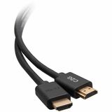C2G Premium Plus HDMI Audio/Video Cable - 10 ft HDMI A/V Cable for Computer, Projector, Monitor, Audio/Video Device - First End: 1 x HDMI 2.0 Digital Audio/Video - Male - Second End: 1 x HDMI 2.0 Digital Audio/Video - Male - 18 Gbit/s - Supports up to 4096 x 2160 - Gold Plated Connector - VW-1 - 30 AWG - Black - TAA Compliant