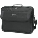 Manhattan Cambridge Carrying Case (Briefcase) for 17.3" Apple Notebook - Black