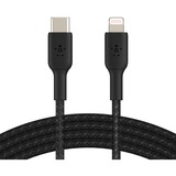 Belkin Braided USB-C to Lightning Cable (1m / 3.3ft, Black)