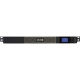 Eaton 5P 1440VA 1100W 120V Line-Interactive UPS, 5-15P, 5x 5-15R Outlets, True Sine Wave, Cybersecure Network Card Option, 1U