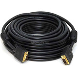 Monoprice VGA Video Cable - 50 ft VGA Video Cable for Video Device - First End: 1 x 15-pin DB-15 Video - Male - Second End: 1 x 15-pin DB-15 Video - Male - Shielding - Gold Plated Connector