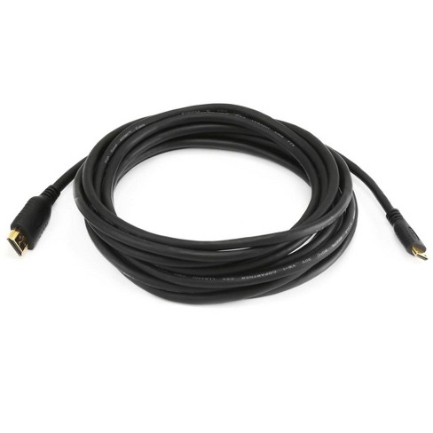 [04HDMItoMiniHDMI-15] Monoprice HDMI/mini HDMI, 4.5 m HDMI cable HDMI Type A (Standard) HDMI Type C (Mini) Black