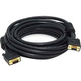 Monoprice Super VGA Video Cable - 25 ft VGA Video Cable for Monitor, Video Device - First End: 1 x 15-pin HD-15 - Male - Second End: 1 x 15-pin HD-15 - Female - Extension Cable - Shielding - Gold Plated Connector