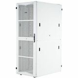 Panduit FlexFusion Rack Cabinet - For PDU, Server - 45U Rack Height Enclosed Cabinet - White