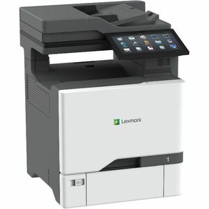 Lexmark CX735adse Laser Multifunction Printer - Color - TAA Compliant - Copier/Fax/Printer/Scanner - 52 ppm Mono/52 ppm Color Print - 2400 x 600 dpi Print - Automatic Duplex Print - Up to 150000 Pages Monthly - Color Flatbed Scanner - 600 dpi Optical Scan - Color Fax - Gigabit Ethernet - USB - For Plain Paper Print