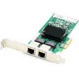 Accortec HP Gigabit Ethernet Card - PCI Express x4 - 2 Port(s) - 2 - Twisted Pair - 10/100/1000Base-T - Plug-in Card