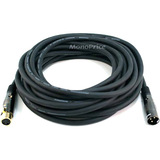 Monoprice Premier XLR Audio Cable - 35 ft XLR Audio Cable for Audio Device, Microphone - First End: 1 x XLR Audio - Male - Second End: 1 x XLR Audio - Female - Shielding - Gold Plated Connector