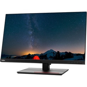 [19Len27inQHDP27u-20] Lenovo ThinkVision LED display 68.6 cm (27") 3840 x 2160 pixels 4K Ultra HD Black