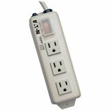 Eaton Tripp Lite Series Power It! 3-Outlet Power Strip, 6 ft. (1.83 m) Cord