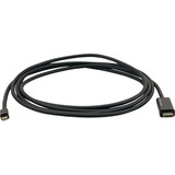 Kramer Mini DisplayPort (M) to HDMI (M) 4K Active Cable - 3 ft HDMI/Mini DisplayPort A/V Cable for Audio/Video Device, PC, Notebook - First End: 1 x Mini DisplayPort Digital Audio/Video - Male - Second End: 1 x HDMI Digital Audio/Video - Male