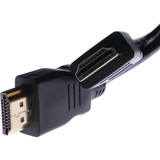 Unirise HDMI A/V Cable - 30 ft HDMI A/V Cable for Audio/Video Device - First End: HDMI 1.4a Digital Audio/Video - Male - Second End: HDMI 1.4a Digital Audio/Video - Male - Shielding - Gold Plated Connector - Black