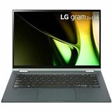 LG gram 14T90S-G.APB5U1 14" Touchscreen Convertible 2 in 1 Notebook - WUXGA - Intel Core Ultra 7 155H - 16 GB - 512 GB SSD - Black