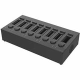 Getac Multi-Bay Battery Charger - For Notebook - 120 V AC, 230 V AC Input - 16.90 A - 19.5 V DC Output - 8 - Proprietary Battery Size - LED Indicator
