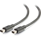 C2G 6ft Mini DisplayPort Cable - Mini DP Cable - 4K 30Hz - White - M/M - 6 ft Mini DisplayPort A/V Cable for Audio/Video Device, Computer, Monitor, Notebook, Tablet - First End: Mini DisplayPort Digital Audio/Video - Male - Second End: Mini DisplayPort Digital Audio/Video - Male - Supports up to 4096 x 2160 - Black