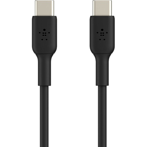 Belkin 60W USB-C to USB-C Cable - 480 Mbps - PVC - M/M - 1m/3.3ft - Black