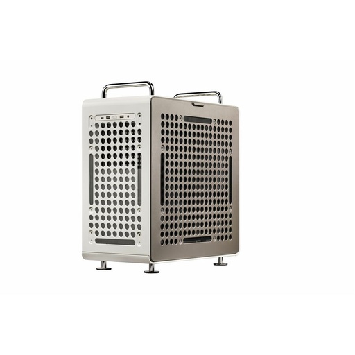 Cooler Master QUBE 540 ATX Mid-Tower PC Case - Highly Customizable Modular Computer Chassis with Movable I/O Panel, Multi-Position PSU Mount, Tempered Glass Panel & Portable Handles - Moonstone