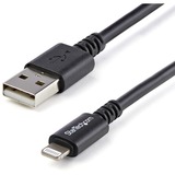 StarTech.com 3m (10ft) Long Black Apple�® 8-pin Lightning Connector to USB Cable for iPhone / iPod / iPad