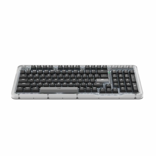 Logitech Alto Keys K98M Wireless Mechanical Keyboard, Customizable Keyboard with Vibration Absorbing Gasket, Backlit Keys, Graphite