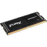 Kingston FURY Impact 16GB DDR5 SDRAM Memory Module - For Notebook - 16 GB (1 x 16GB) - DDR5-5600/PC5-44800 DDR5 SDRAM - 5600 MHz Single-rank Memory - CL40 - 1.10 V - Non-ECC - Unbuffered - 262-pin - SoDIMM - Lifetime Warranty