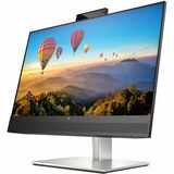 HP E24M G4 24" Class Webcam Full HD LED Monitor - 16:9 - Black