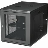 StarTech.com 4-Post 12U Wall Mount Network Cabinet, 19" Hinged Wall-Mounted Server Rack for IT Equipment, Flexible Lockable Rack Enclosure - Wall-Mount Server Rack for rackmount equipment - Flexible data rack features a hinged design w/ easy access to devices - 4 Post 12U wall-mounted network cabinet - Ships fully assembled and includes a shelf and accessories - EIA/ECA-310-E Compliant