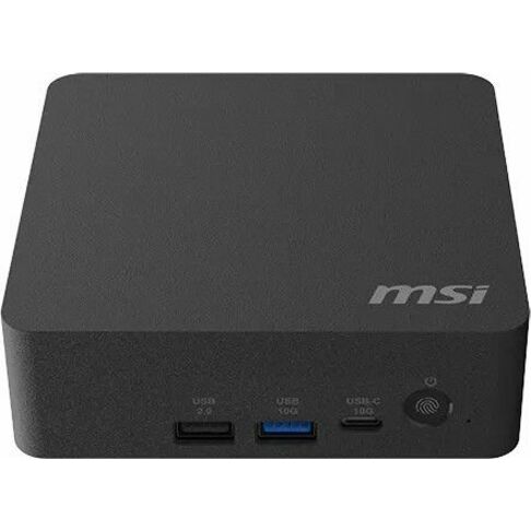 MSI Cubi NUC AI+ 3MG Cubi NUC AI+ 3MG-021US Desktop Computer - Intel Core Ultra 5 Series 3 322 - 16 GB - 1 TB PCI Express NVMe SSD - Mini PC - Black