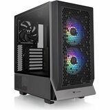 Thermaltake Ceres 300 TG ARGB Snow Mid Tower Chassis - Mid-tower - Black - Tempered Glass, SPCC - Mini ITX, Micro ATX, ATX, EATX Motherboard Supported - 7 x Fan(s) Supported - 1 x Internal 3.5" Bay - 2 x External 2.5" Bay - 7x Slot(s) - 1 x Audio Out