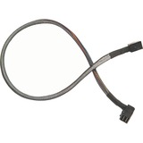 Microchip Adaptec&reg; Mini-SAS HD Data Transfer Cable - 1.64 ft Mini-SAS HD Data Transfer Cable for RAID Adapter, Host Bus Adapter - First End: 1 x SFF-8643 Mini-SAS HD - Second End: 1 x SFF-8643 Mini-SAS HD - 12 Gbit/s - 1 Pack