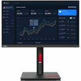 Lenovo ThinkVision T22i-30 22" Class Full HD LED Monitor - 16:9 - Raven Black - 21.5" Viewable - In-plane Switching (IPS) Technology - WLED Backlight - 1920 x 1080 - 16.7 Million Colors - 250 Nit - 4 ms - 60 Hz Refresh Rate - HDMI - VGA - DisplayPort - USB Hub